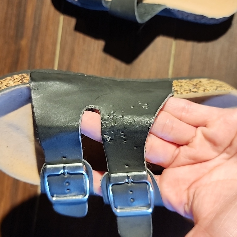 Ann Marie Girls Fashion Slide Buckle Sandals - Picture 7 of 10